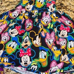 Colorful Disney Character Skirt